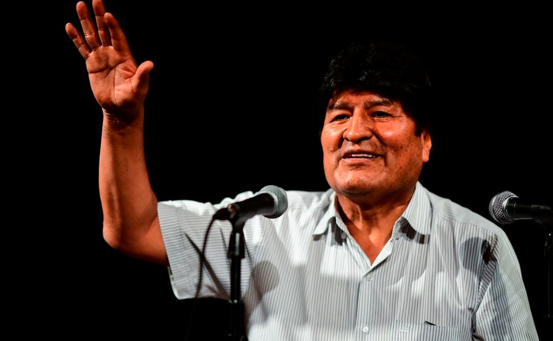 Evo Morales, expresidente de Bolivia. Foto: AFP 