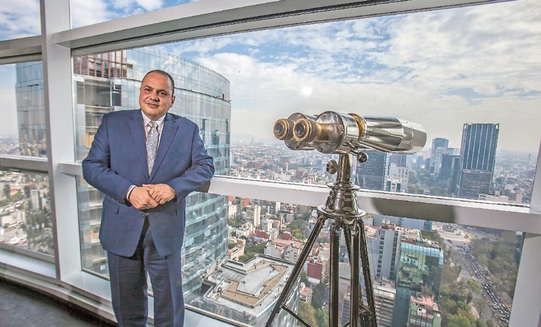 Arturo Pérez Behr, presidente de la Asociación Nacional de Importadores y Exportadores de la República Mexicana, dijo que abrirán 40 delegaciones en diversos países (YADIN XOLALPA. EL UNIVERSAL)