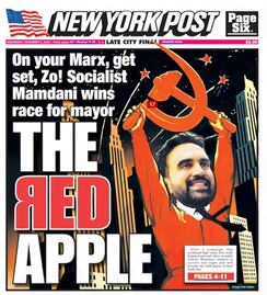 Del "triunfo progresista" a la "manzana roja": la prensa, dividida por el triunfo de Mamdani en Nueva York