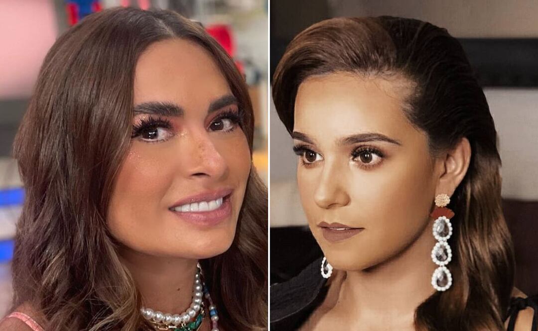 Galilea Montijo y Tania Rincón. Foto: producción El Universal