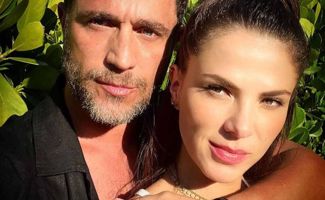 Michel Brown y Margarita Muñoz. Foto: Instagram @michel123brown