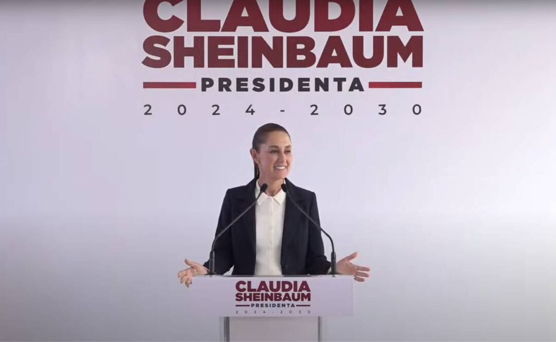 Claudia Sheinbaum. Foto: Captura de pantalla