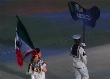 Desfiló México en la inauguración de Barranquilla 2018