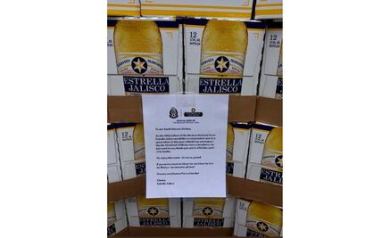 Estrella Jalisco invita las chelas a coreanos por pase de México a octavos de final