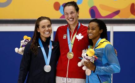 Canadá gana en los 100m de natación