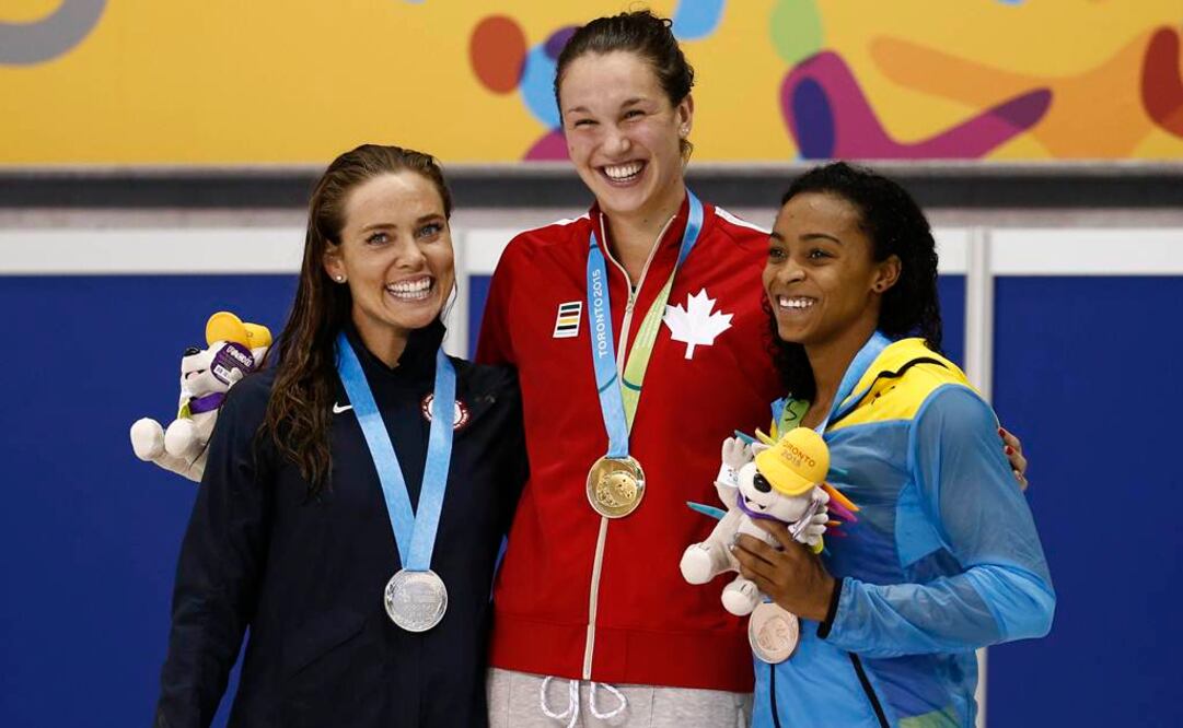 Canadá gana en los 100m de natación