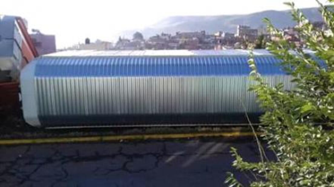 Se descarrila tren en zona del centro de Zacatecas
