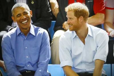 Príncipe Harry entrevista a Obama