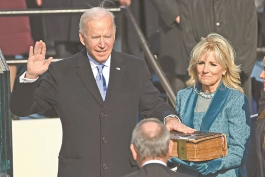Los momentos (más chismosos) de la inauguración de Biden
