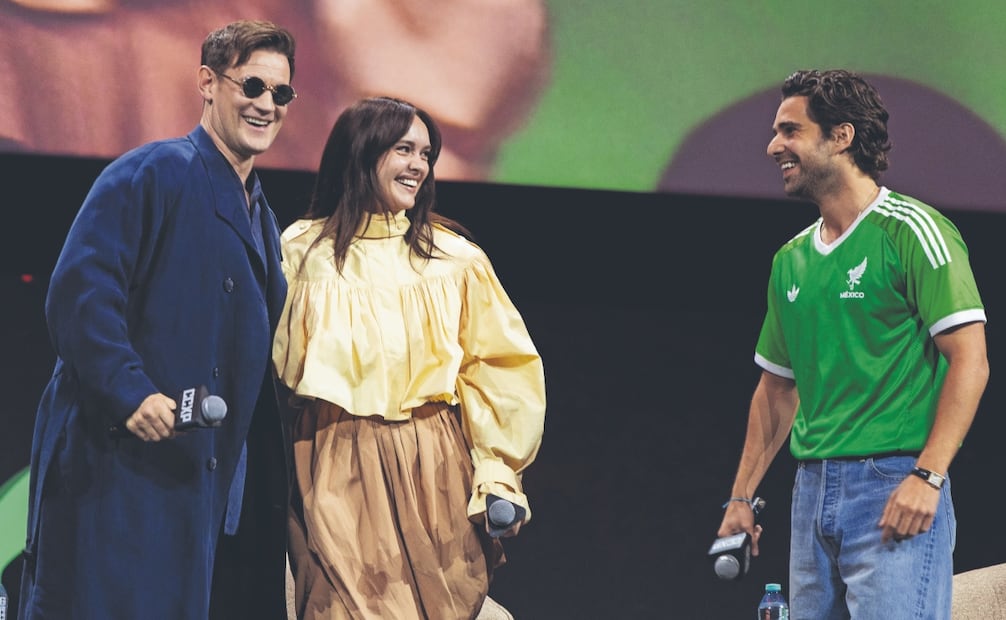 El elenco de La casa del dragón en su tarde mexicana. Foto: Hugo Salvador/ EL UNIVERSAL