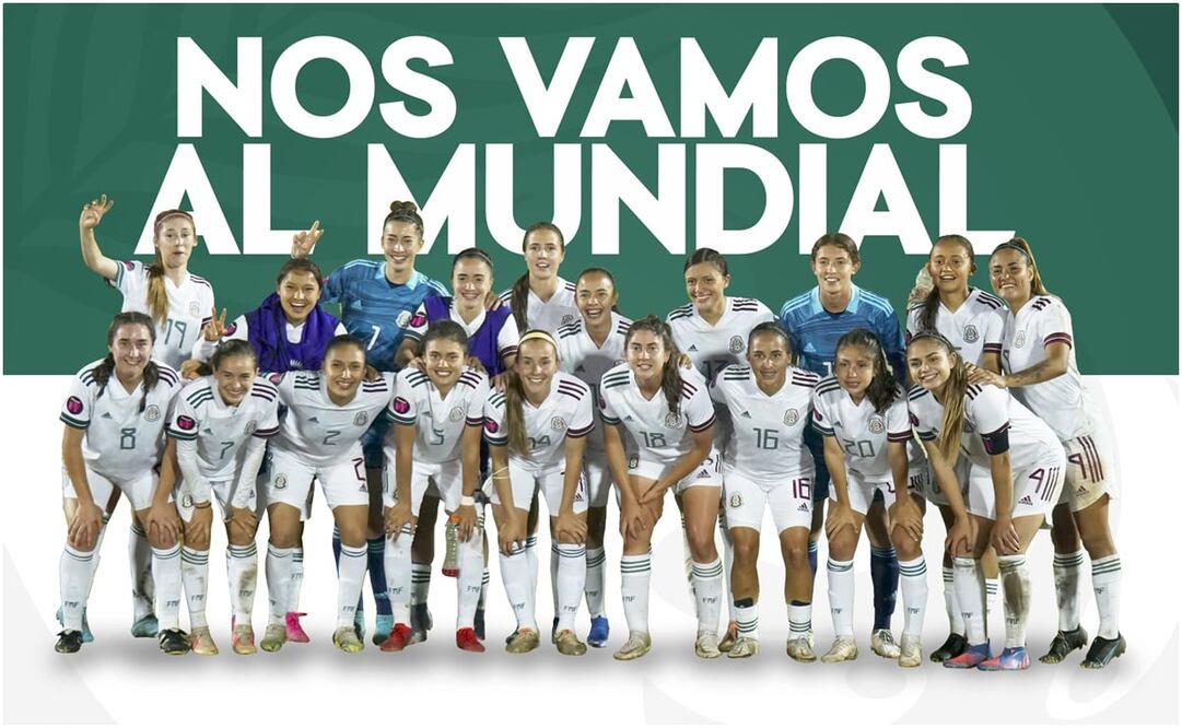 Selección Mexicana Femenil derrota a Canadá y asegura boleto para el Mundial Sub-20 / FOTO: Twitter: @Miseleccionfem
