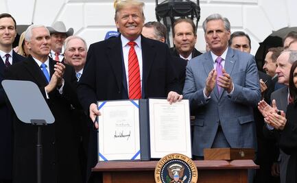 Trump firma el T-MEC, el nuevo tratado comercial con México y Canadá