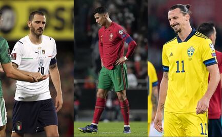 Los grandes equipos que dependen del repechaje para ir al Mundial de Qatar 2022