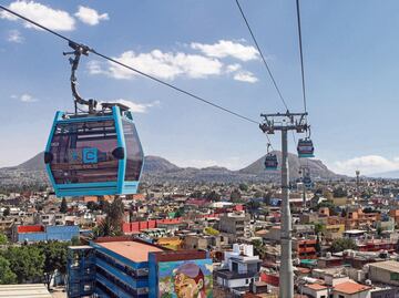 ¡Tómalo en cuenta! A partir de hoy y hasta el 11 de agosto cierran estaciones de Línea 2 del Cablebús por revisión anual