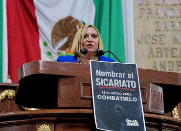 Diputada del PAN propone que se incluya en el Código Penal la figura de sicario; busca visibilizar una forma de crimen organizado