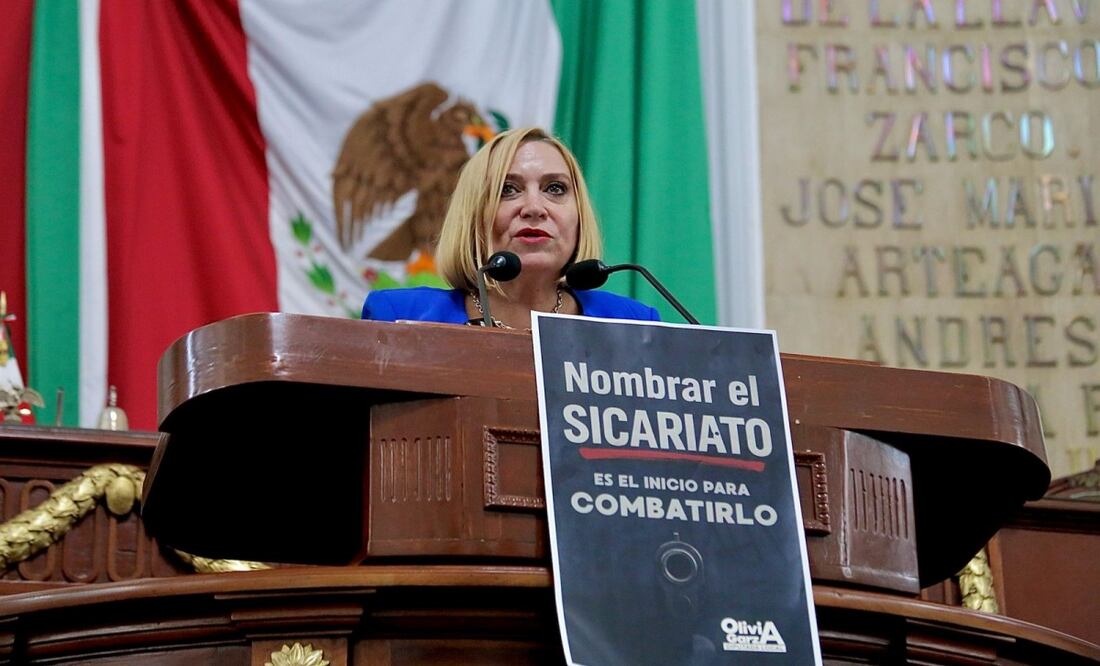 Diputada del PAN propone que se incluya en el Código Penal la figura de sicario; busca que se reconozca como crimen especializado. Foto: Especial