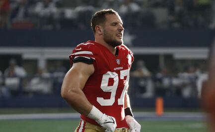 ¿Nick Bosa podrá jugar contra los Green Bay Packers?
