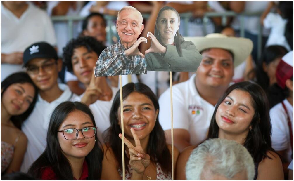 Claudia Sheinbaum, candidata presidencial de Morena. Foto: Diego Simón/EL UNIVERSAL