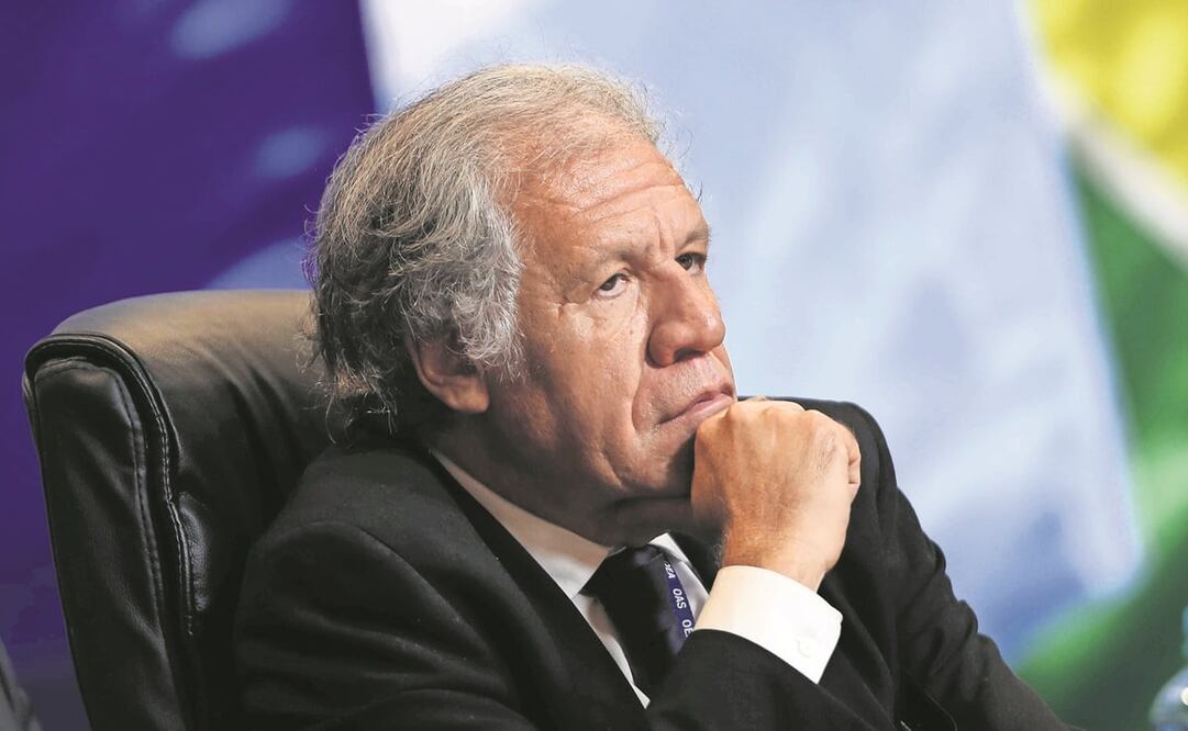  El secretario general de la OEA, Luis Almagro, en Lima. 