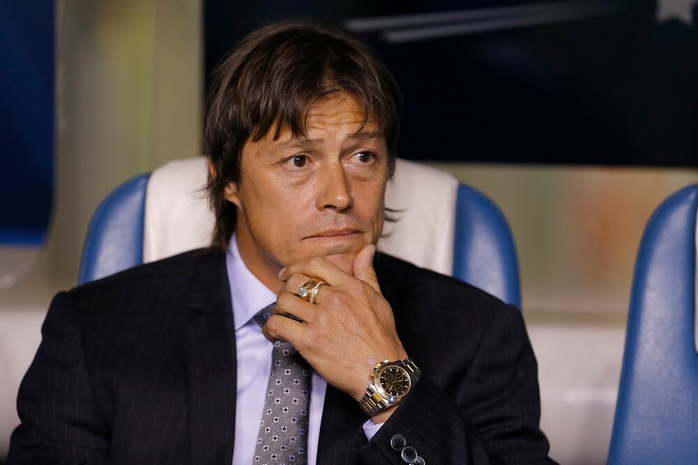 Matías Almeyda durante un juego en su etapa como entrenador de Chivas - Imago7