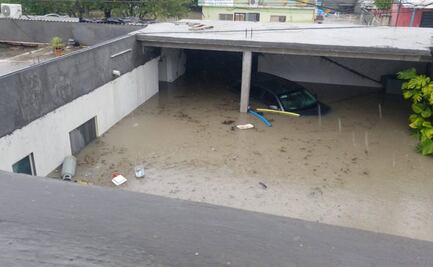 Reportan inundaciones y daños a viviendas por paso de “Hanna” en Reynosa