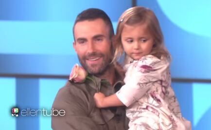 Adam Levine conoce a niña que está enamorada de él