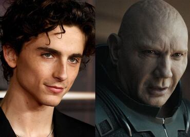 Así fue la relación entre Timothée Chalamet y Dave Bautista durante la película “Dune”