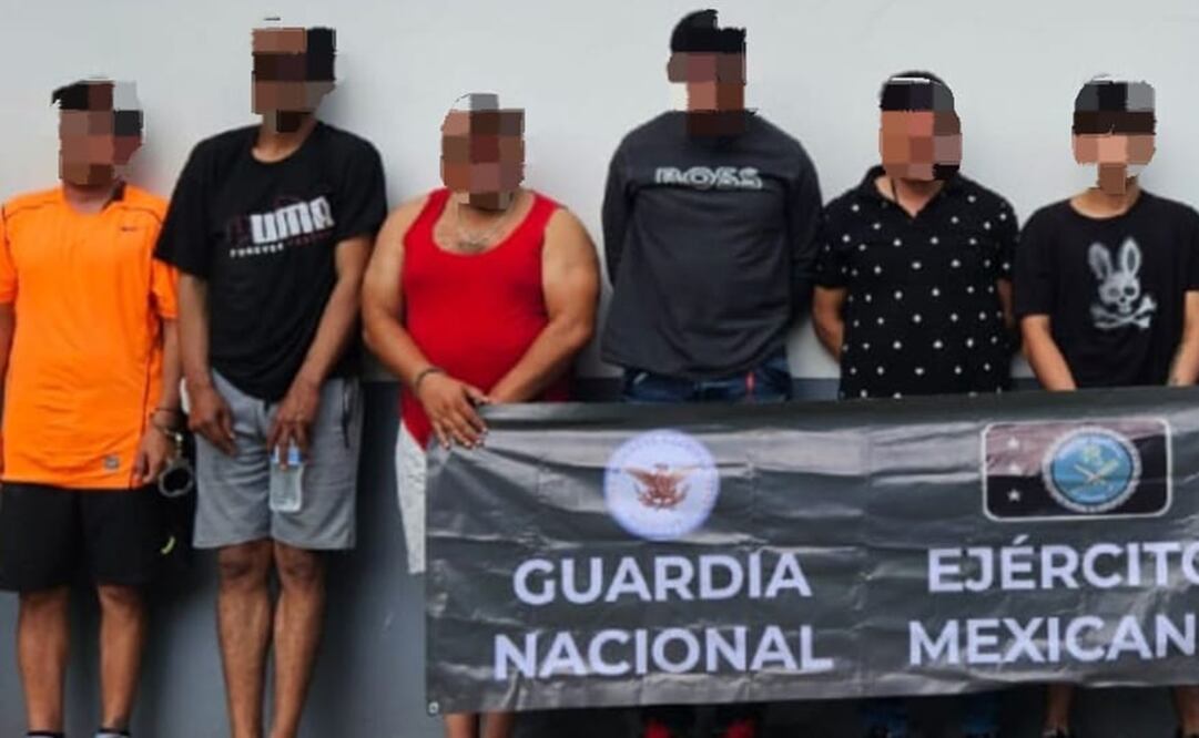 Los detenidos de origen colombiano no cuentan con la documentación necesaria para estar de manera legal en el país. Foto: Especial