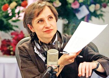 Mexican journalist Carmen Aristegui returns to radio