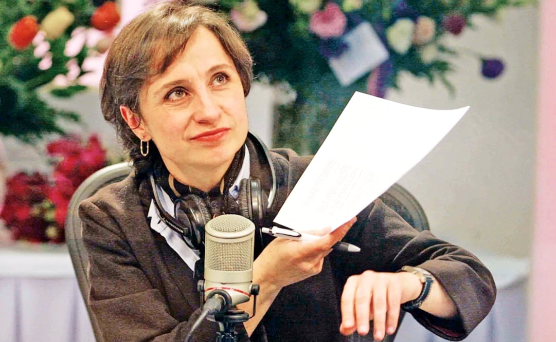 In a press conference, Juan Aguirre, member of the Radio Centro Group’s Board of Directors, offered absolute freedom of expression so that Aristegui can continue her journalistic activities - Photo: Saúl López/CUARTOSCURO.COM