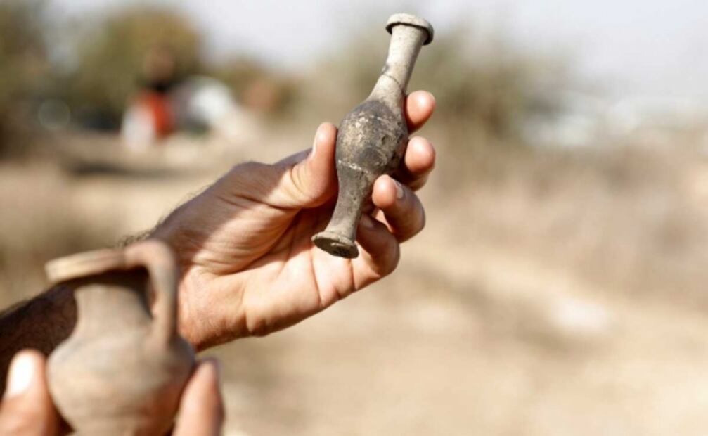 Con todo y armas, descubren fuerte de batalla de hace 2 mil 100 años
