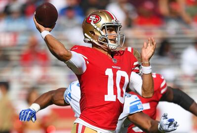 Garoppolo se despide de la temporada de NFL