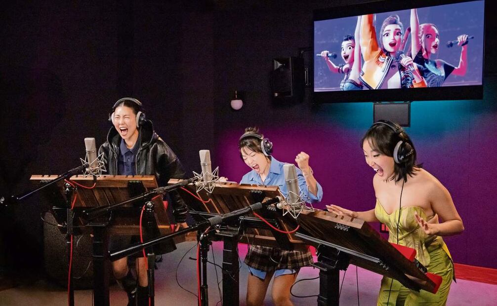 Ji-young Yoo, Arden Cho y May Hong. Fotos: Netflix e IG