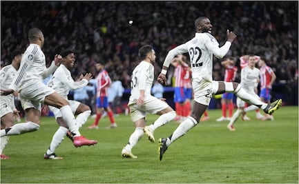 UEFA investigará a jugadores del Real Madrid por "conducta indecente" tras eliminar al Atlético de Madrid en Champions League