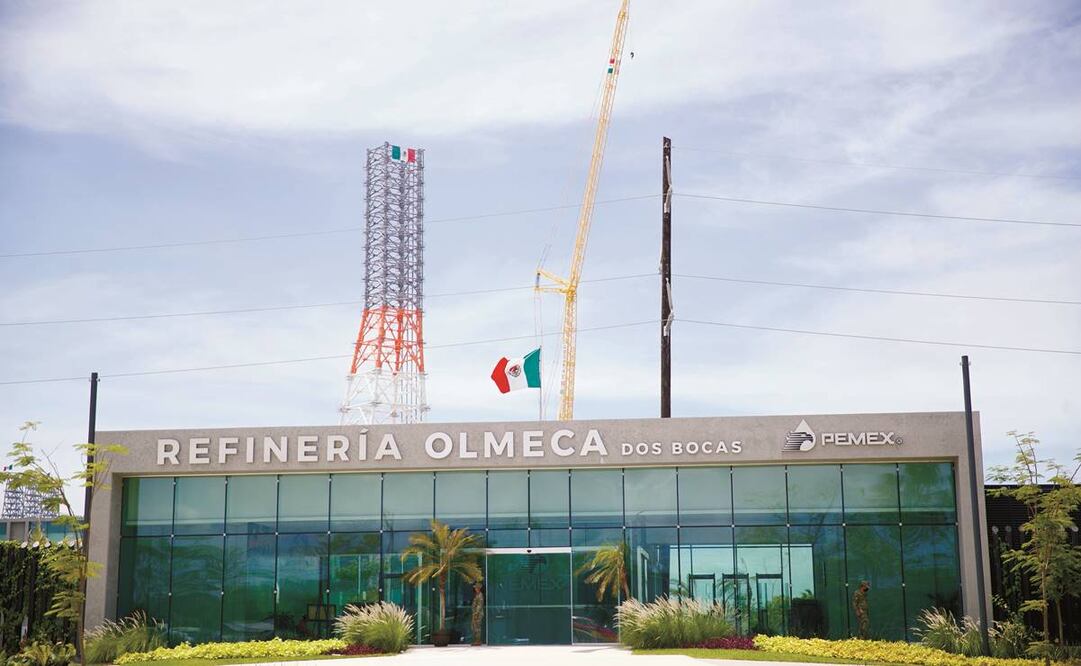 De acuerdo con datos de Pemex, la refinería Olmeca alcanzará su máxima capacidad hasta 202.Foto: Archivo/EL UNIVERSAL