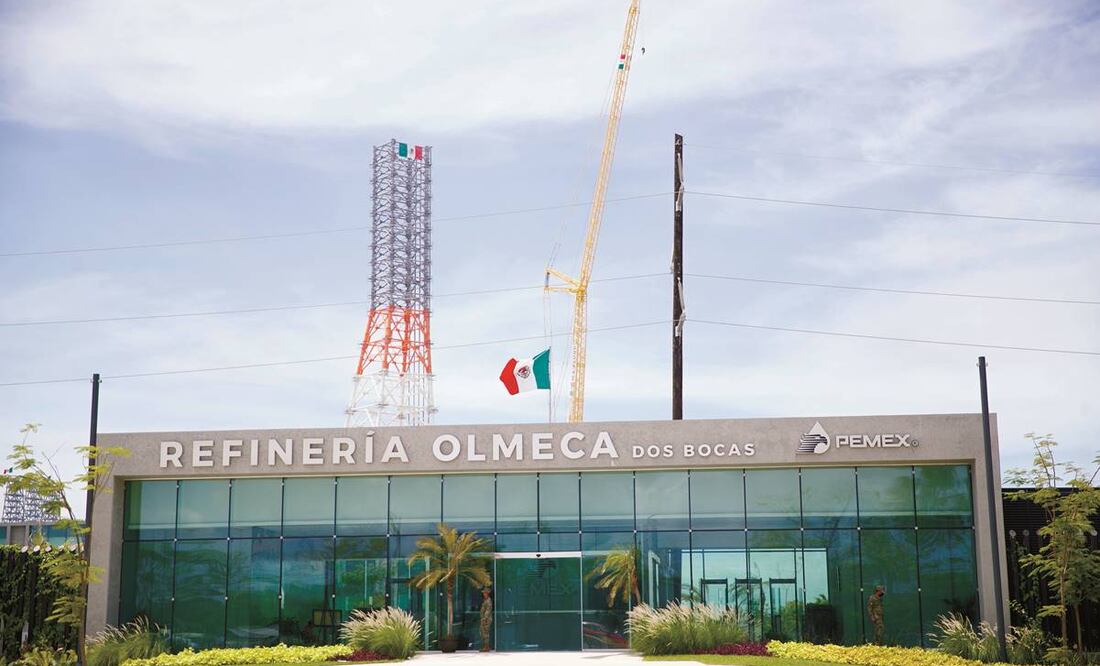 De acuerdo con datos de Pemex, la refinería Olmeca alcanzará su máxima capacidad hasta 202.Foto: Archivo/EL UNIVERSAL
