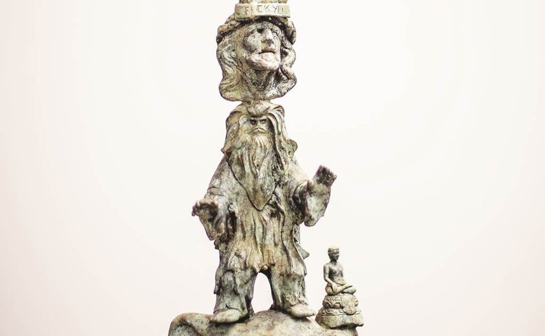 Una de las obras que expone el artista en la Galería Kurimanzutto