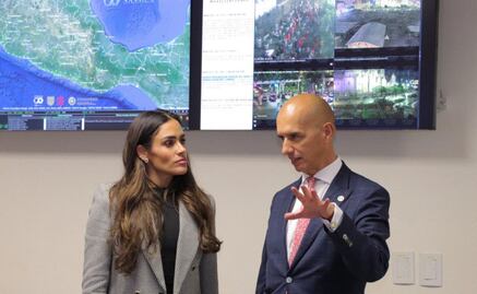 Alessandra Rojo de la Vega se compromete a que cámaras de seguridad y botones de pánico en Cuauhtémoc funcionarán al 100%