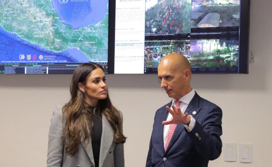 La alcaldesa de la Cuauhtémoc, Alessandra Rojo de la Vega, busca garantizar seguridad en la alcaldía (22/10/2022). Foto: Especial