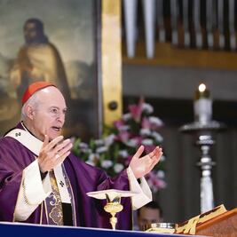 Apoyarse en la fe para vencer las crisis: Aguiar