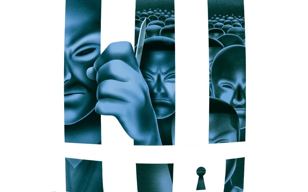 Se cometieron 340 mil delitos en las cárceles en 2022. Ilustración: Ani Cortés