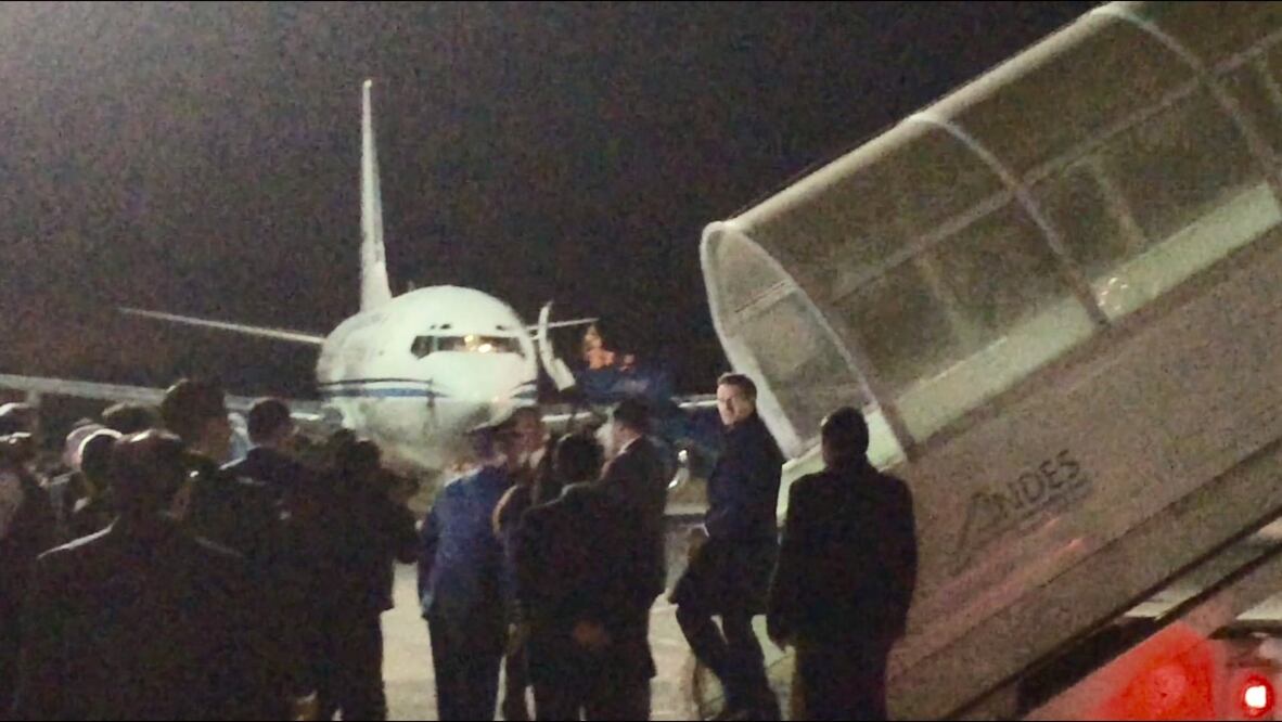 En la foto: Enrique Peña Nieto a su arribo a Ecuador (FRANCISCO RESÉNDIZ. EL UNIVERSAL)