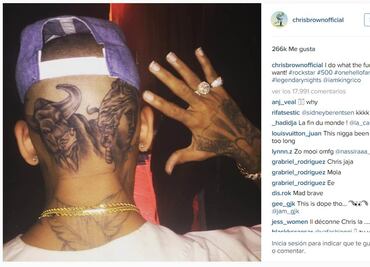 Se burlan del tatuaje de Chris Brown