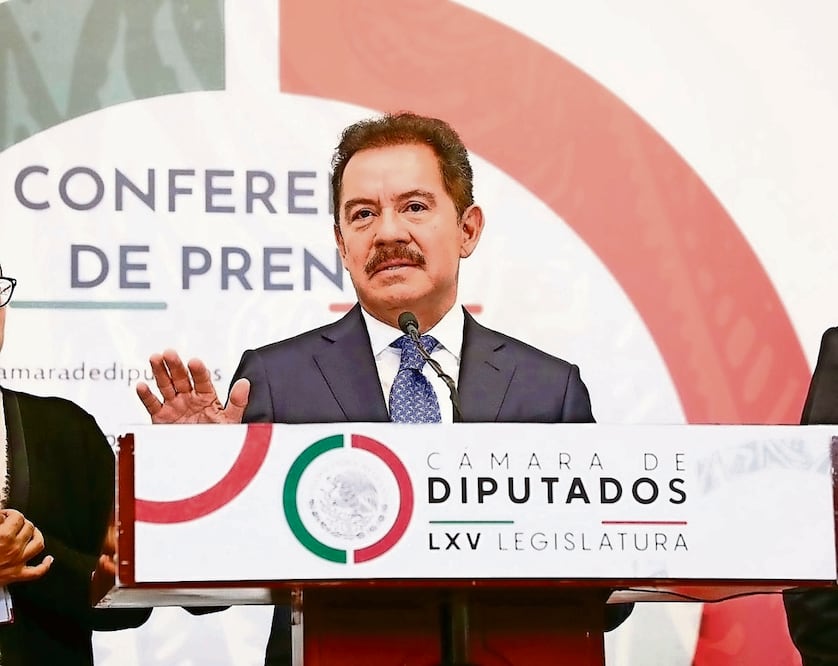 Ignacio Mier dijo que se acordó con el presidente de la Comisión de Presupuesto que se presente un dictamen del PEF el 1 de noviembre. Foto: Archivo/El Universal
