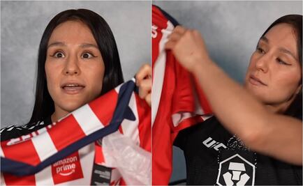Las Chivas sorprenden a la peleadora mexicana de UFC Alexa Grasso