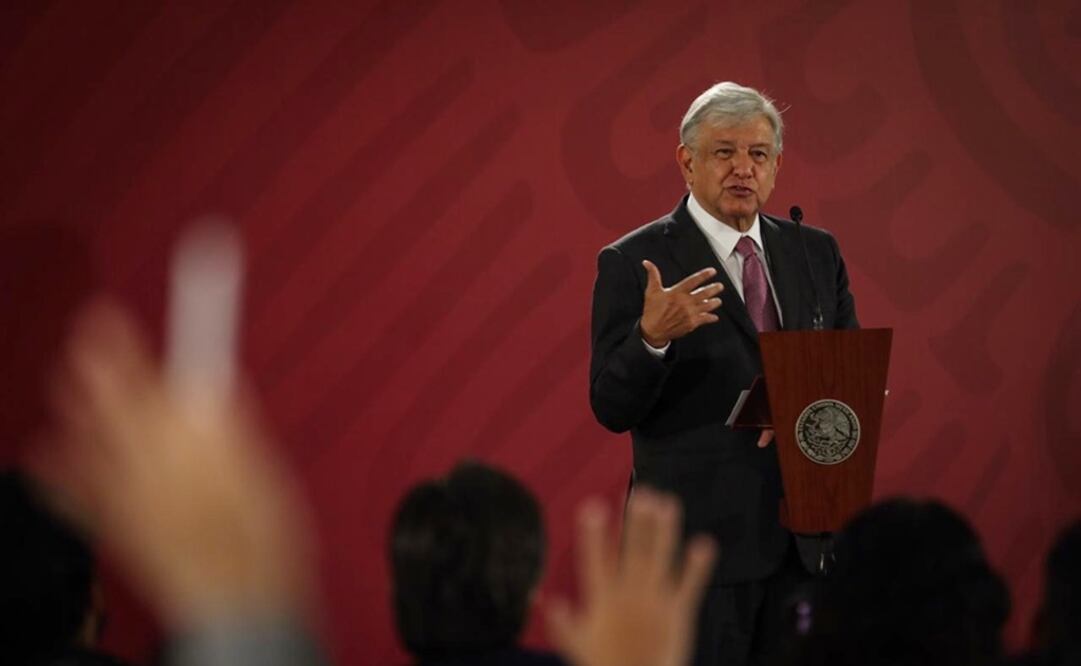 El presidente, Andrés Manuel López Obrador. Foto: Lucía Godinez/EL UNIVERSAL