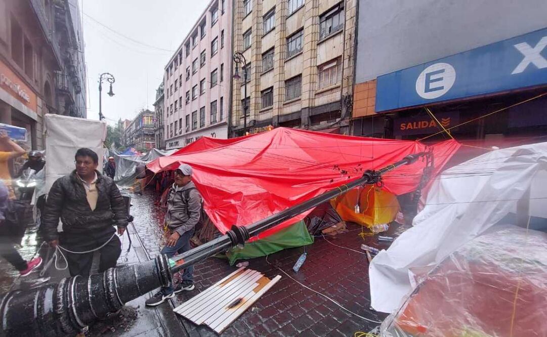 El hecho se registró en la calle De la Palma. Foto: Juan Carlos Williams / El Universal