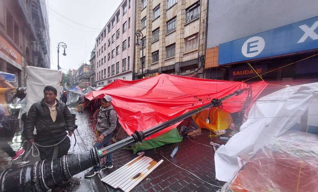 El hecho se registró en la calle De la Palma. Foto: Juan Carlos Williams / El Universal