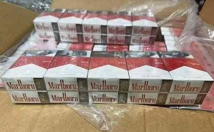 Van 88 ton de cigarrillos apócrifos asegurados en el AICM