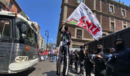 Concentraciones en CDMX por protesta de la CNTE hoy 20 de marzo; afectaciones y alternativas viales